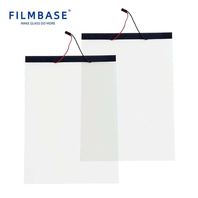 Filmbase Luxury PNLC Film de fenêtre priva commutable Film Smart Grosted Magic Electrochromic Electronic Electric Opaque Film